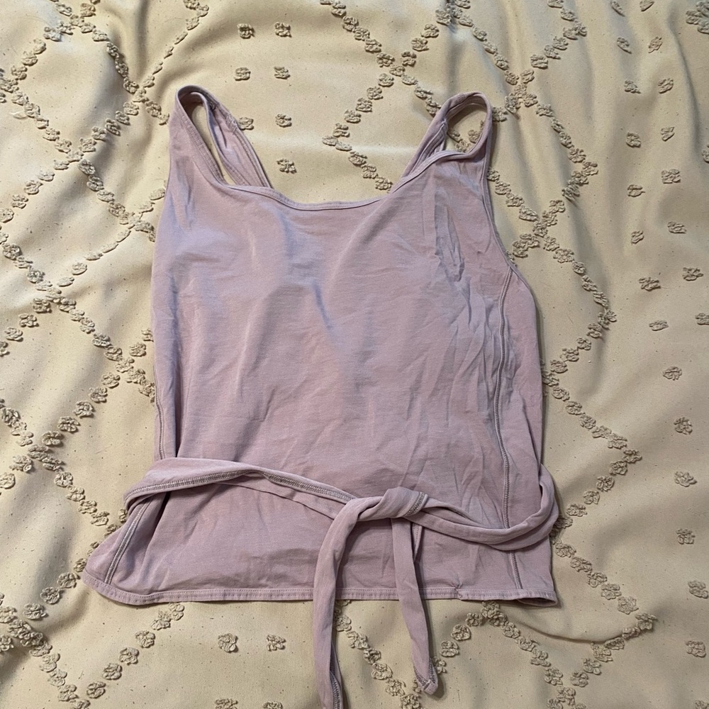 Lululemon cropped wrap top